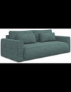 Kapua sovesofa i polyester B238 cm - Meleret jeansblø