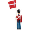 Kay Bojesen Fanebører med tekstilflag