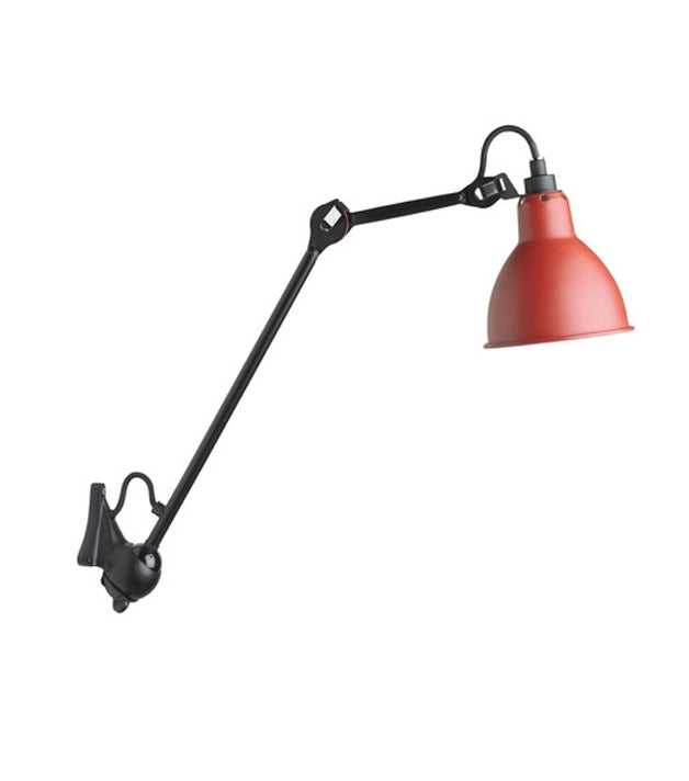 Lampe Gras No 222 vøglampe, sort/rød