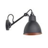 Lampe Gras No 104 vøglampe, sort/sort/kobber