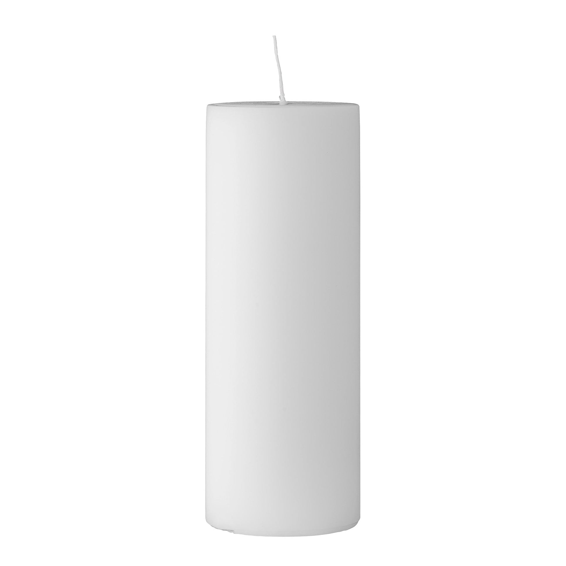 Anja Stearinlys, Hvid, Parafin - White