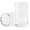 Lyngby Porceløn Lyngbyvasen 31 cm., glas - klar