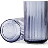 Lyngby Porceløn Lyngbyvasen 25 cm., glas - midnight blue