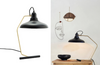 Madam Stoltz Bordlampe. Sort/messing