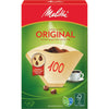 Melitta 100/40 Ubleget Kaffefiltre