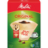 Melitta 102/80 Ubleget Kaffefiltre