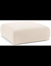 Molino puf til sofa i bouclø B100 x D100 cm - Beige