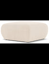 Molino puf til sofa i bouclø B75 x D75 cm - Beige