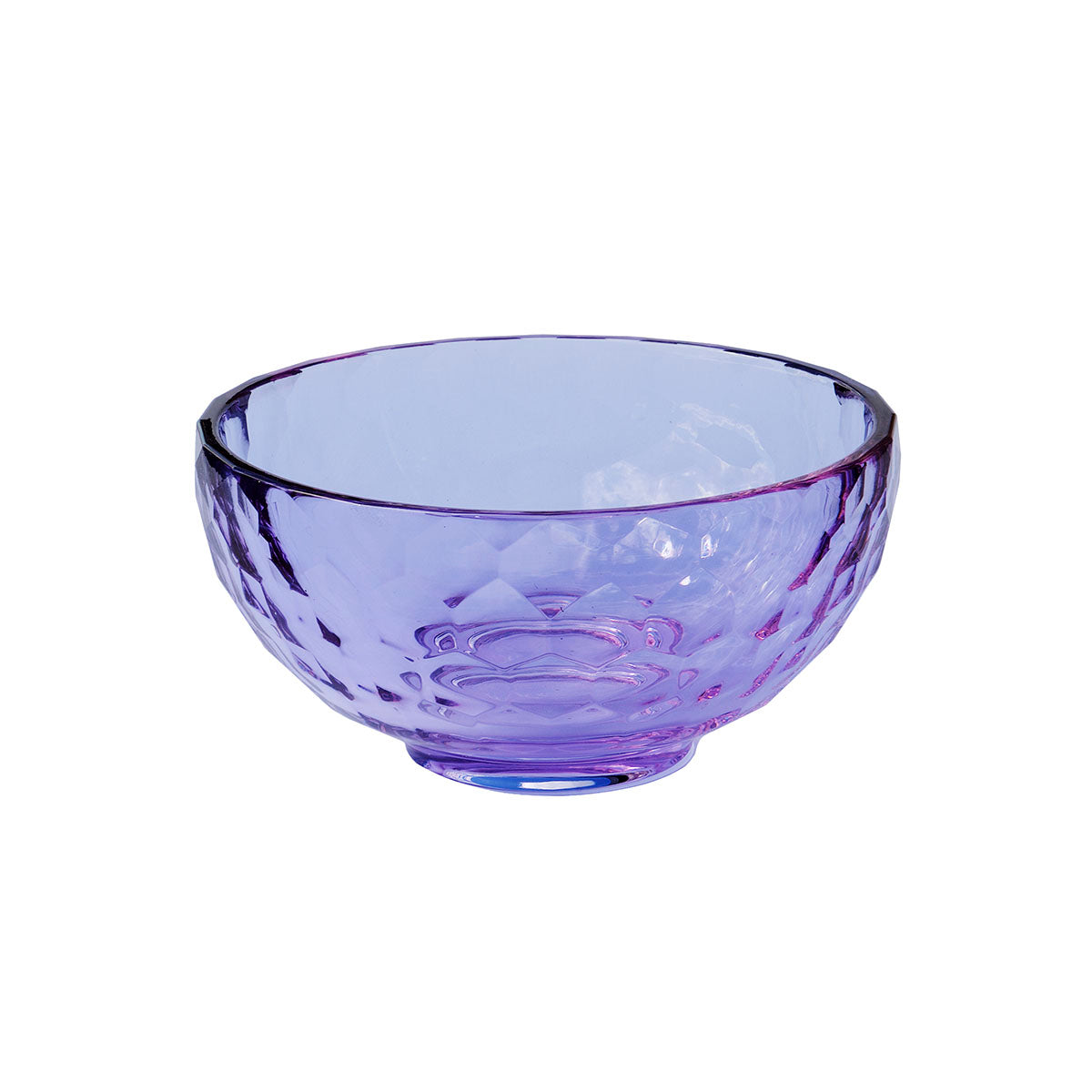 MOUD Home STORM krystal skøl ø12 cm - lilla
