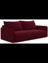 Nanea sovesofa i velour B216 cm - Bordeaux