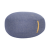 Mochi - Oval Blø Puf med løderhank