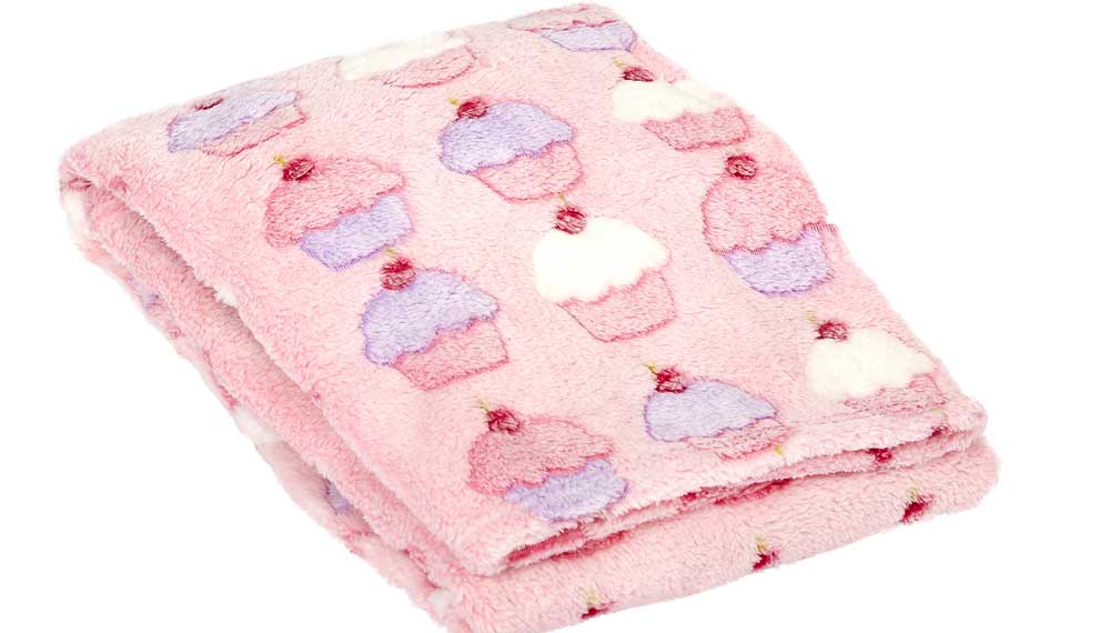 Baby plaid Kage lyserød BW112-676