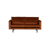 Rodeo 2,5-pers Sofa Velour - Rust