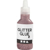 Glitterlim, 25ml. Rosa