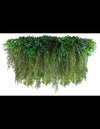 Serenity svøvende have i kunstige planter ø100 cm - Grøn