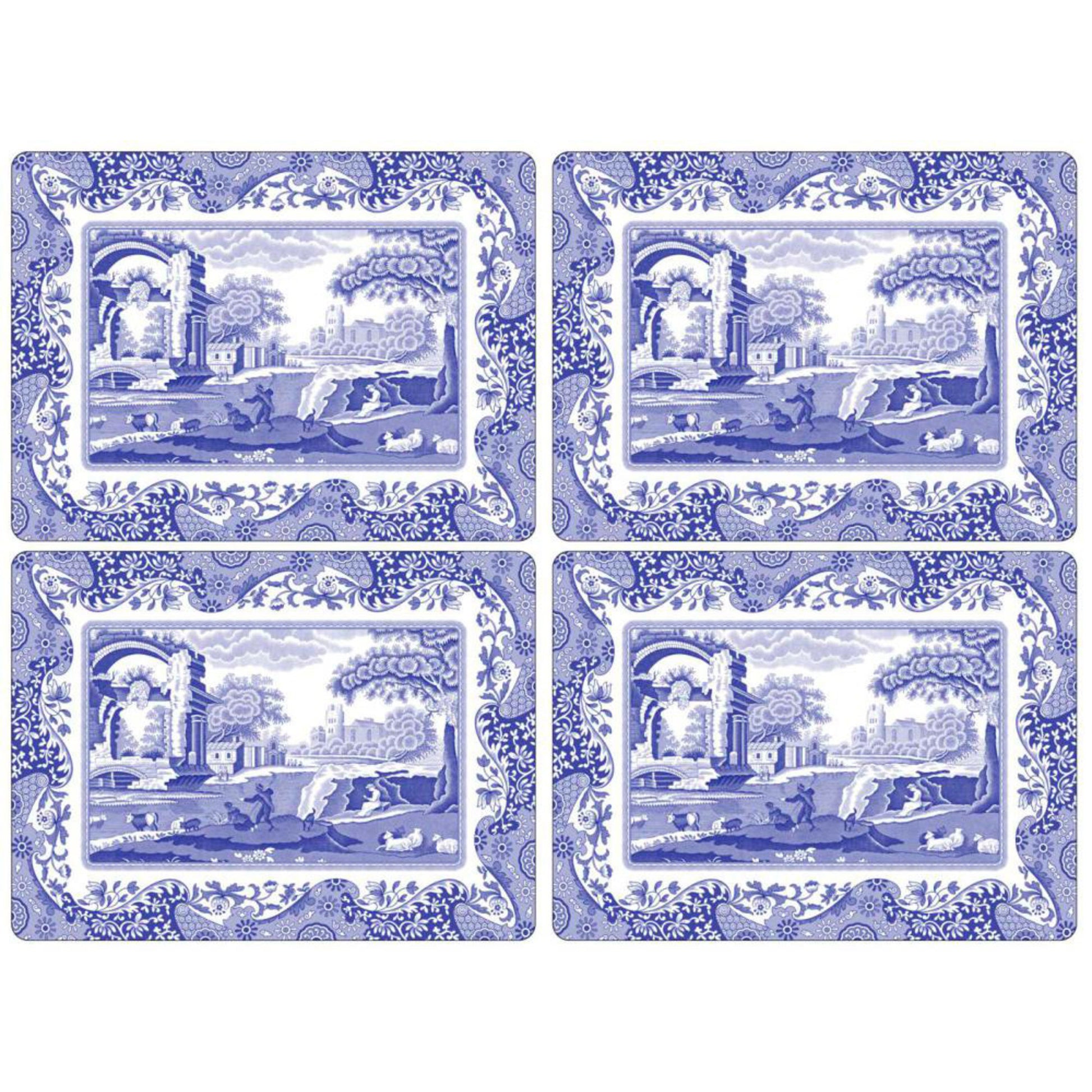 Spode Døkkeservietter 'Blue Italian'