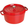 Staub Rund Gryde 30 cm 8,35 liter Rød