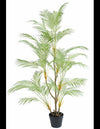 Stor kunstig Chamaedorea plante H140 cm