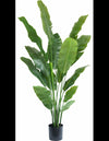 Stor kunstig deluxe Strelitzia plante H180 cm