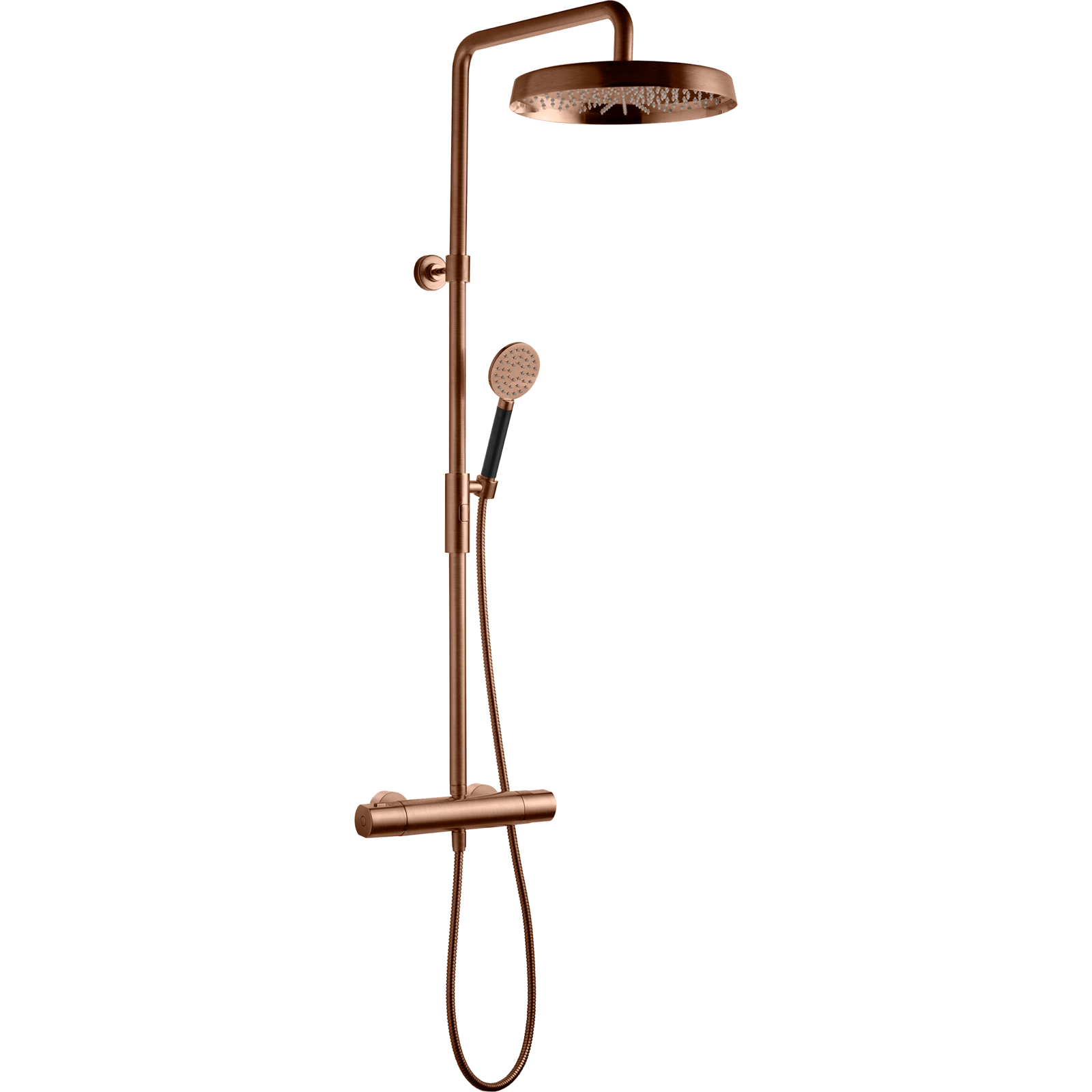 Tapwell ARM7200 komplet brusesøt med hoved- og høndbruser - kobber