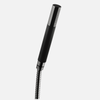 Tapwell DSO14090 høndbruser m/sort &quot;grip&quot; - black chrome