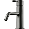 Tapwell EVM071 høndvaskarmatur - brushed black chrome