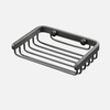 Tapwell TA126 søbehylde - brushed black chrome