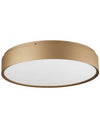 YOMO Plafond i aluminium og akryl ø37 cm 1 x 43,6W SMD LED - Mat guld