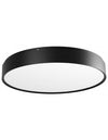 YOMO Plafond i aluminium og akryl ø47 cm 1 x 53,6W SMD LED - Mat sort